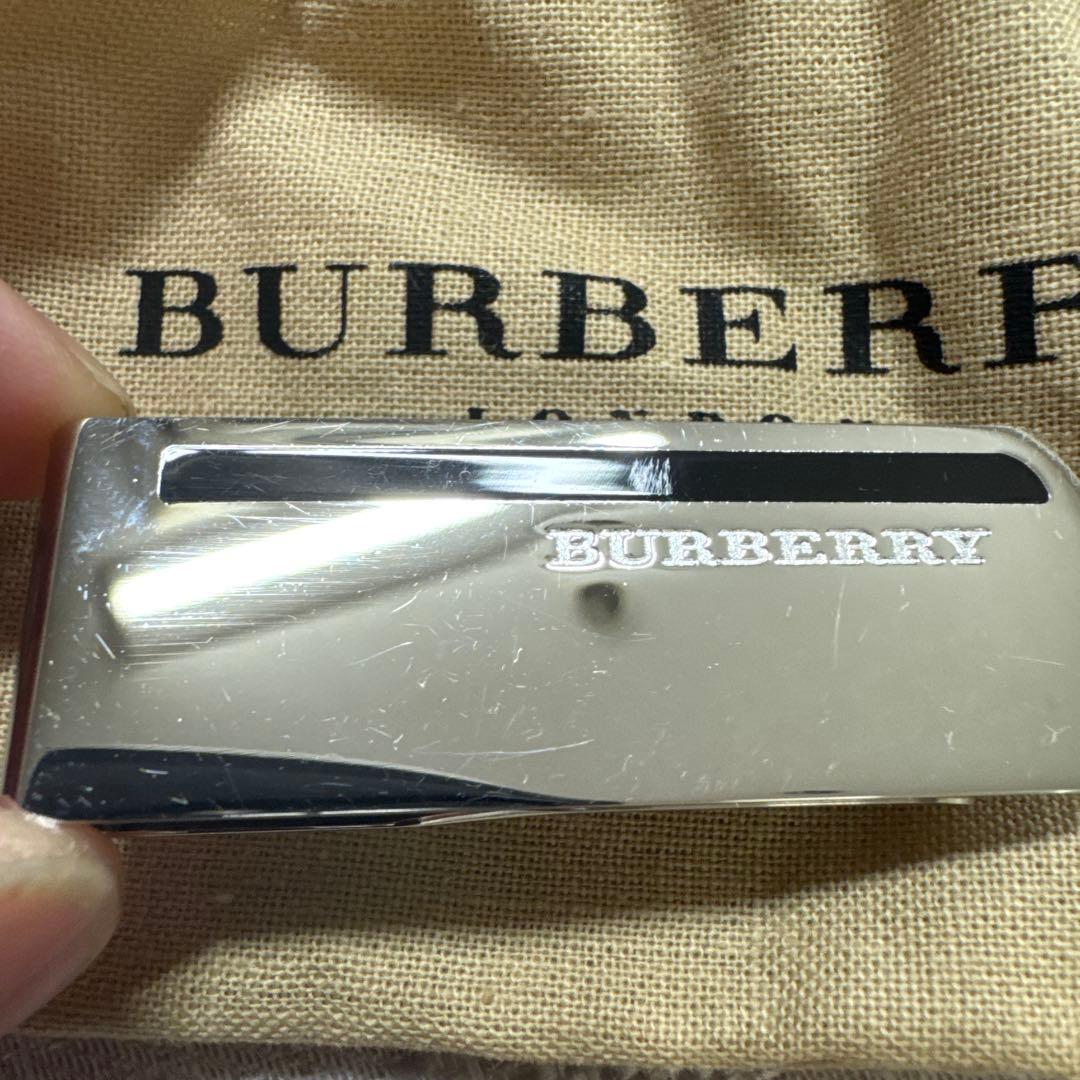 バーバリー BURBERRY×ライン マネークリップ