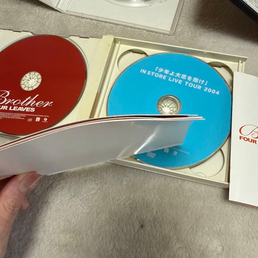 FOURLEAVES　DVD2枚 アルバム1枚 まとめ売り