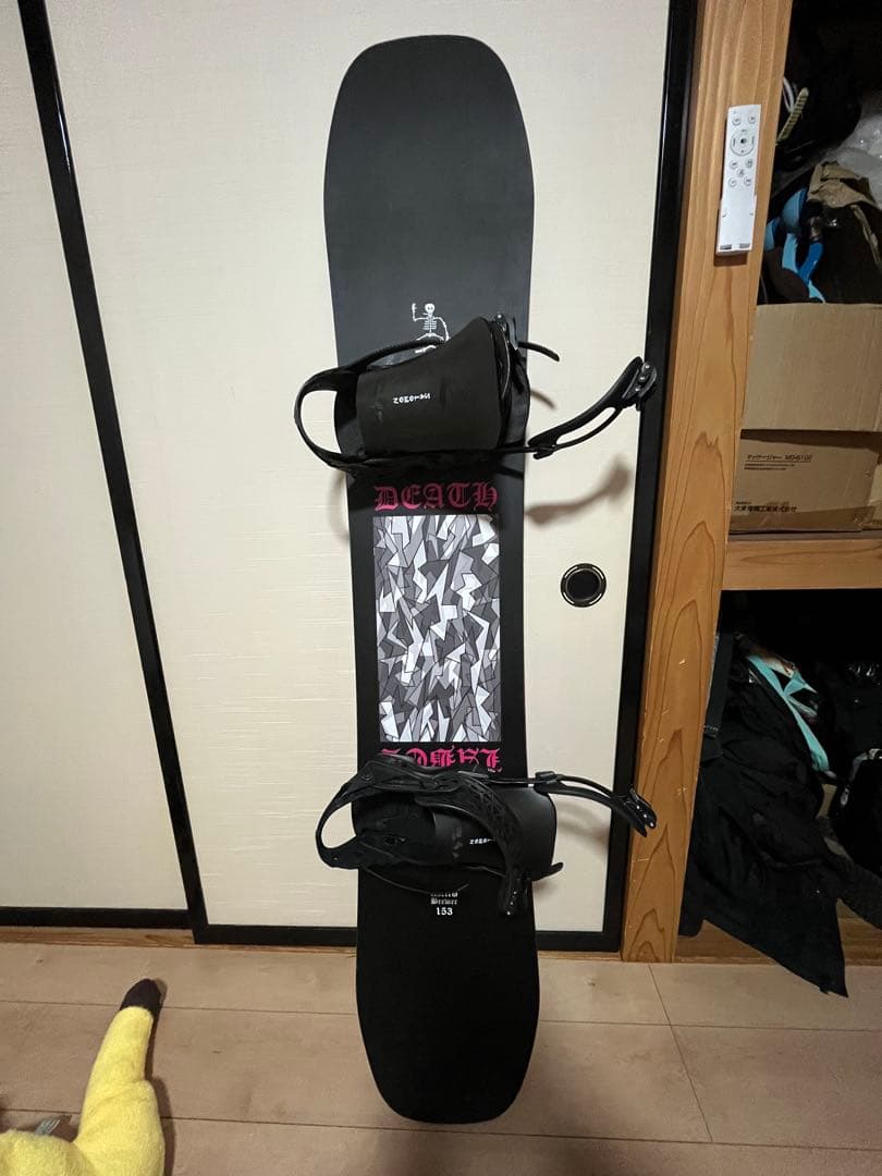 Andrew Brewer 153 スノーボード DEATHLABEL ビンディ