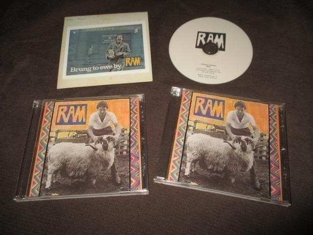 paul mccartney ram (USプロモアドバンス3枚セット!!)