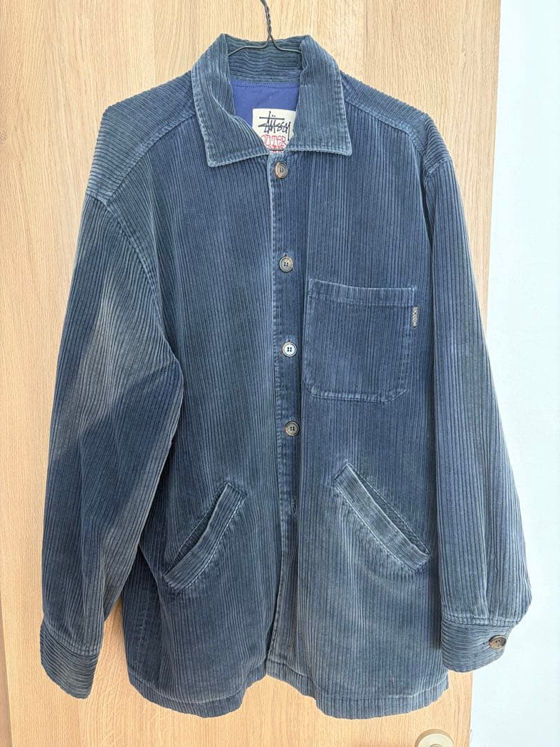 Old Stussy 白タグ　コーデュロイジャケット