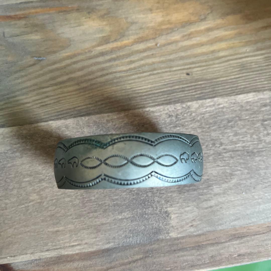 vintage バングル 民族 インディアンジュエリー ナバホ族 アート