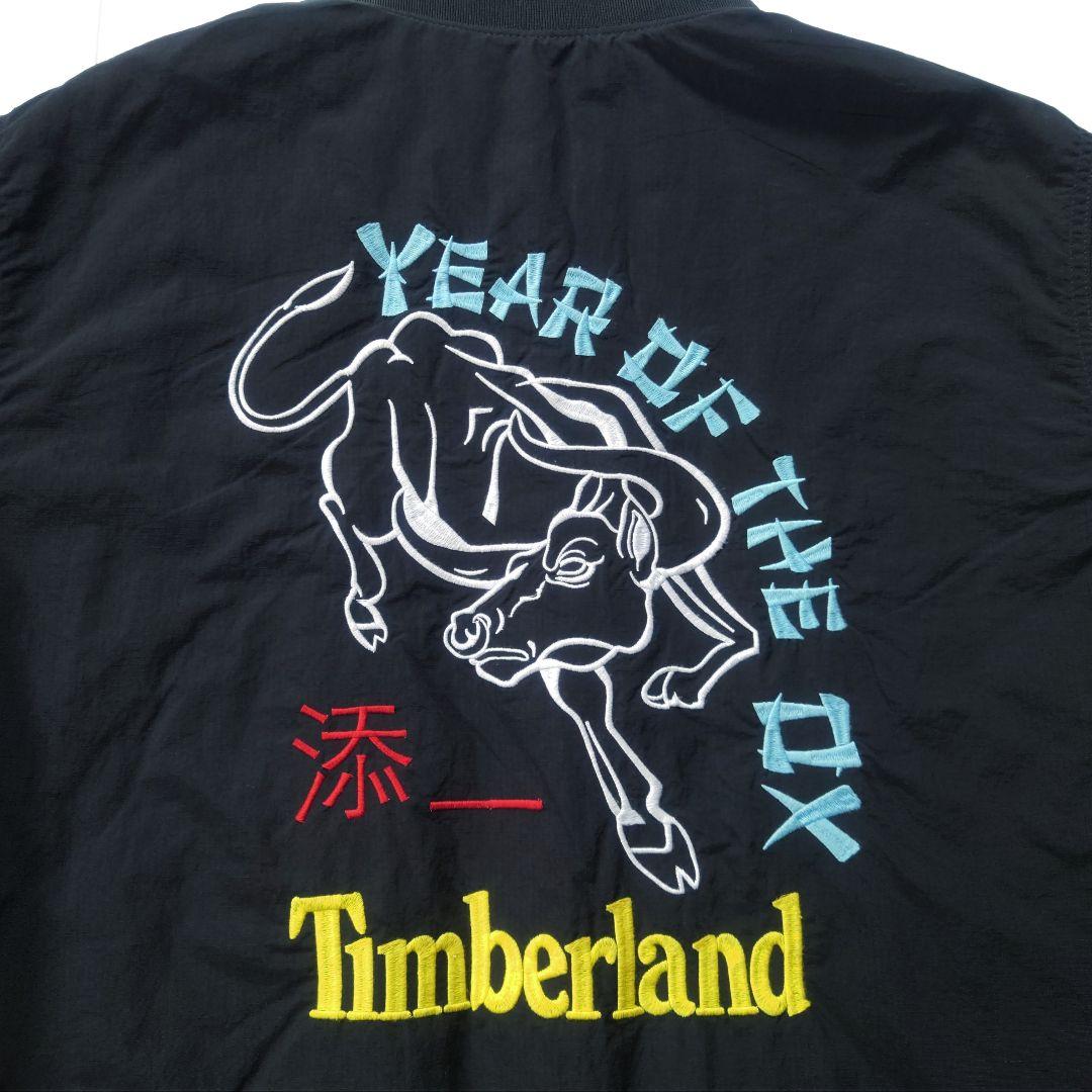 新品 未使用　Timberland　リバーシブル ボンバージャケット　レア 希少