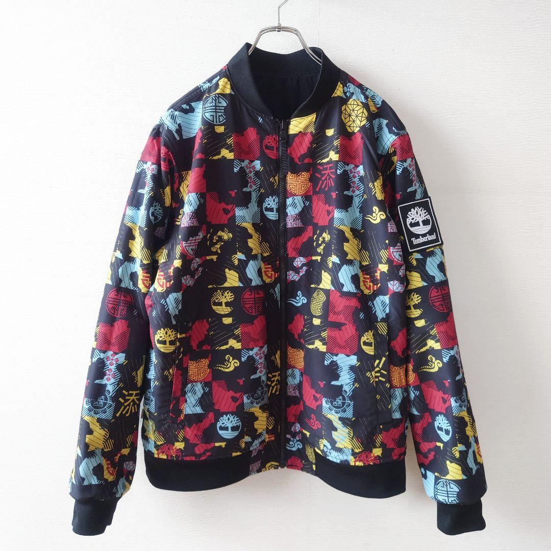 新品 未使用　Timberland　リバーシブル ボンバージャケット　レア 希少