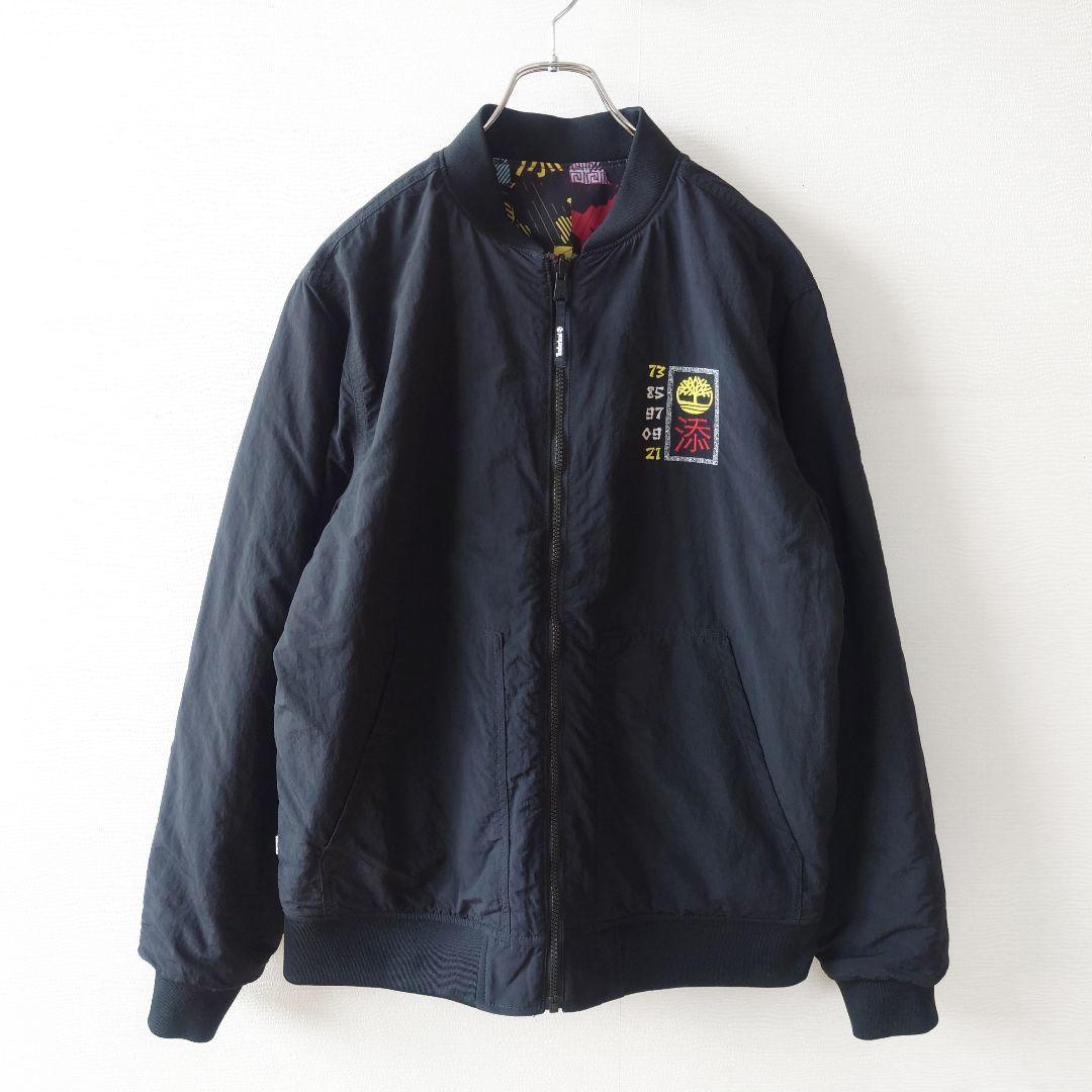 新品 未使用　Timberland　リバーシブル ボンバージャケット　レア 希少