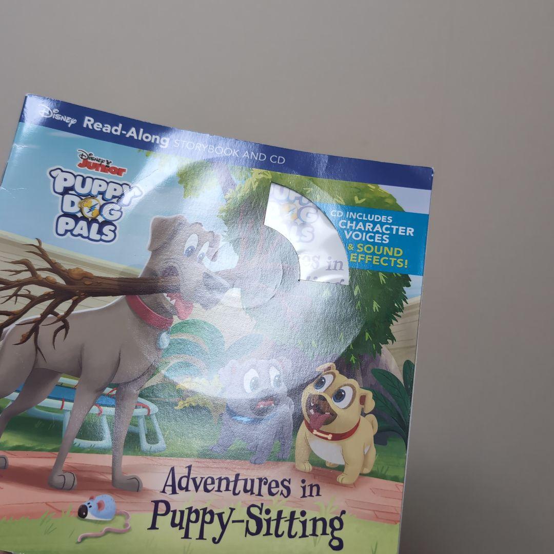 ◎Disney Read-Along CD付英語絵本「PUPPY DOG PAL