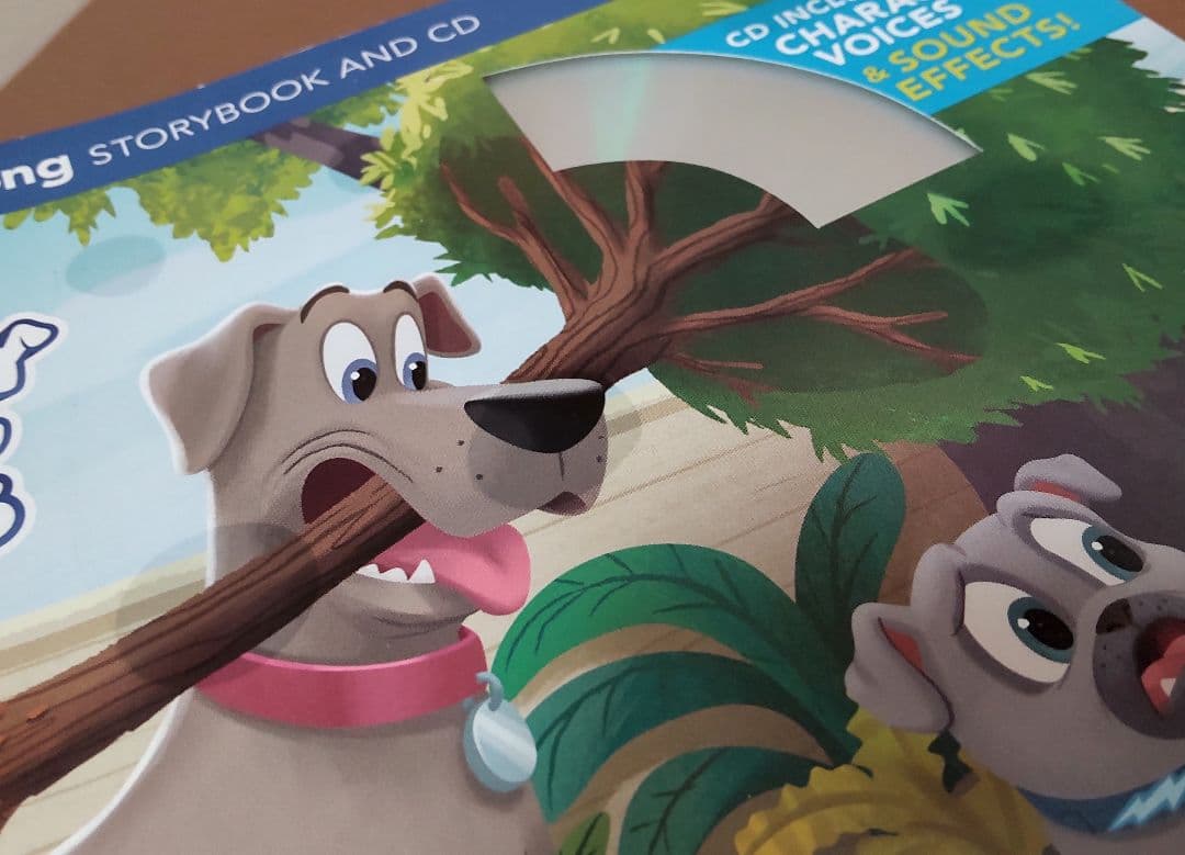 ◎Disney Read-Along CD付英語絵本「PUPPY DOG PAL