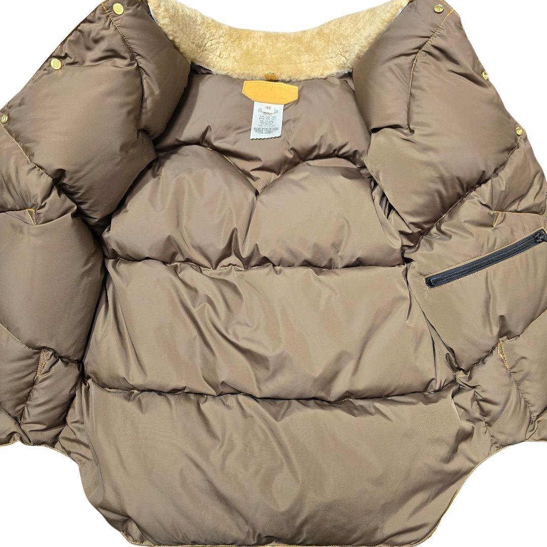 ロッキーマウンテンフェザーベッド ダウンベスト クリスティ マスタード 42