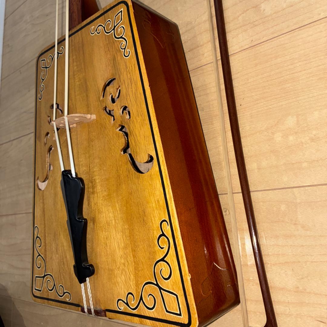 希少楽器　馬頭琴、民族楽器　現状です　貴重