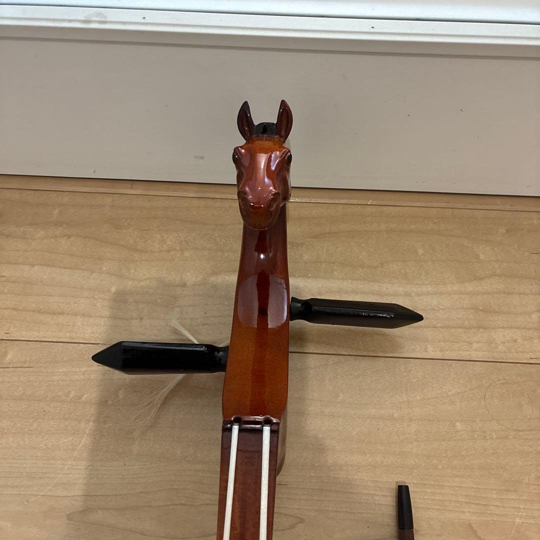 希少楽器　馬頭琴、民族楽器　現状です　貴重