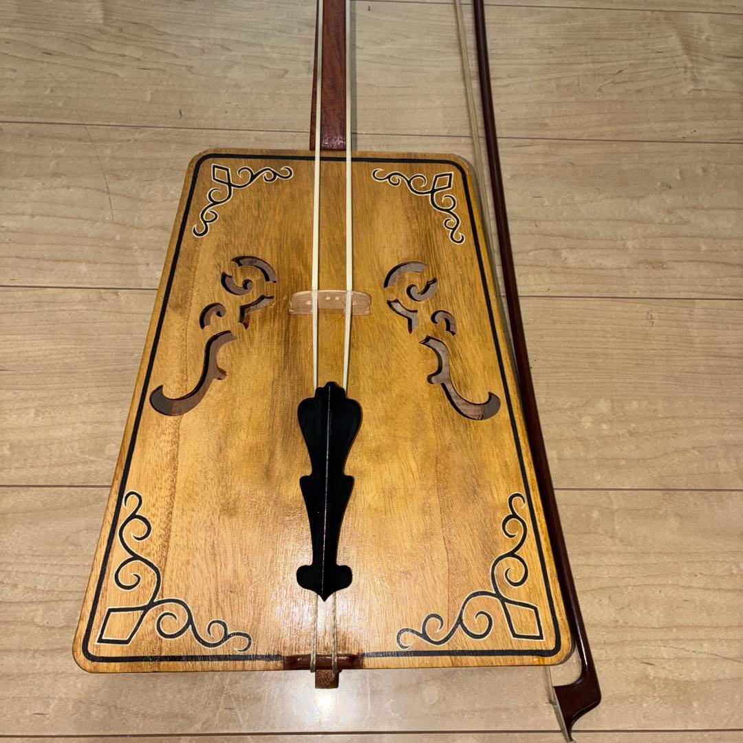 希少楽器　馬頭琴、民族楽器　現状です　貴重