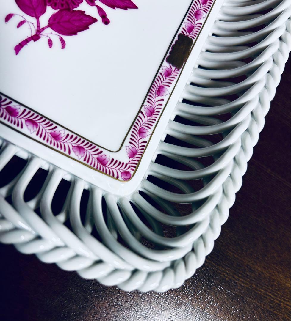 シ*ん様 ヘレンド　ヌードルワーク　スパゲッティワーク　透編　ヘレンド アポニー