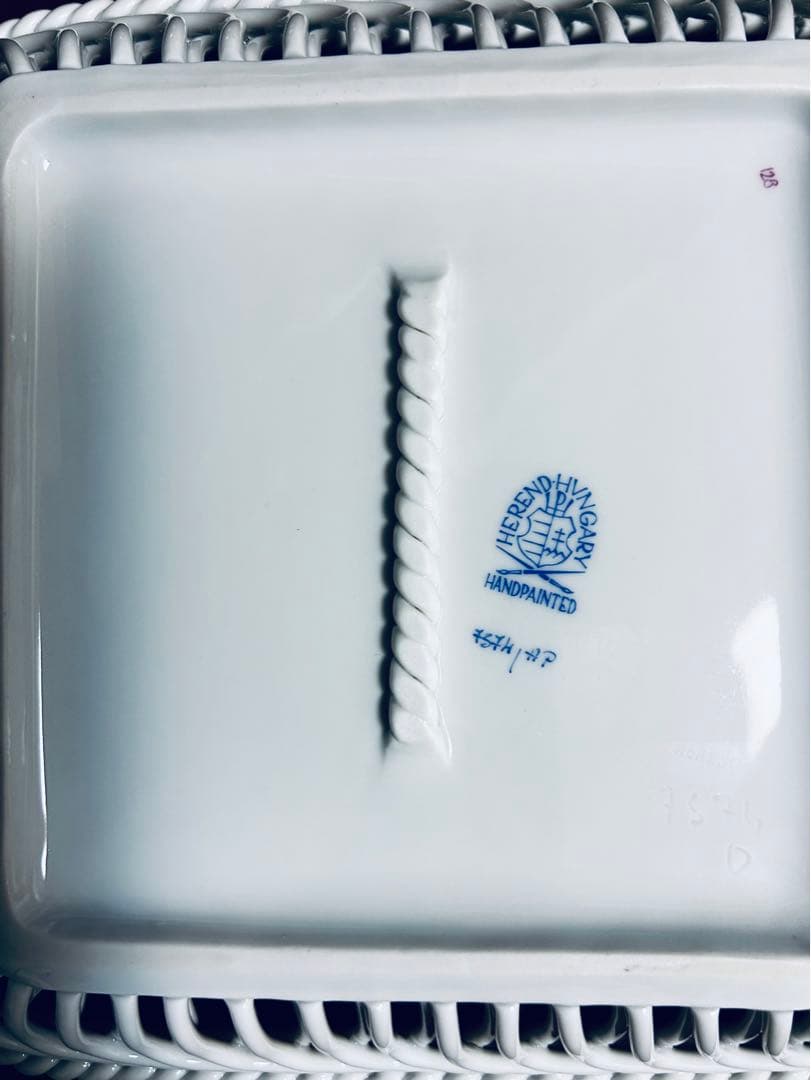 シ*ん様 ヘレンド　ヌードルワーク　スパゲッティワーク　透編　ヘレンド アポニー