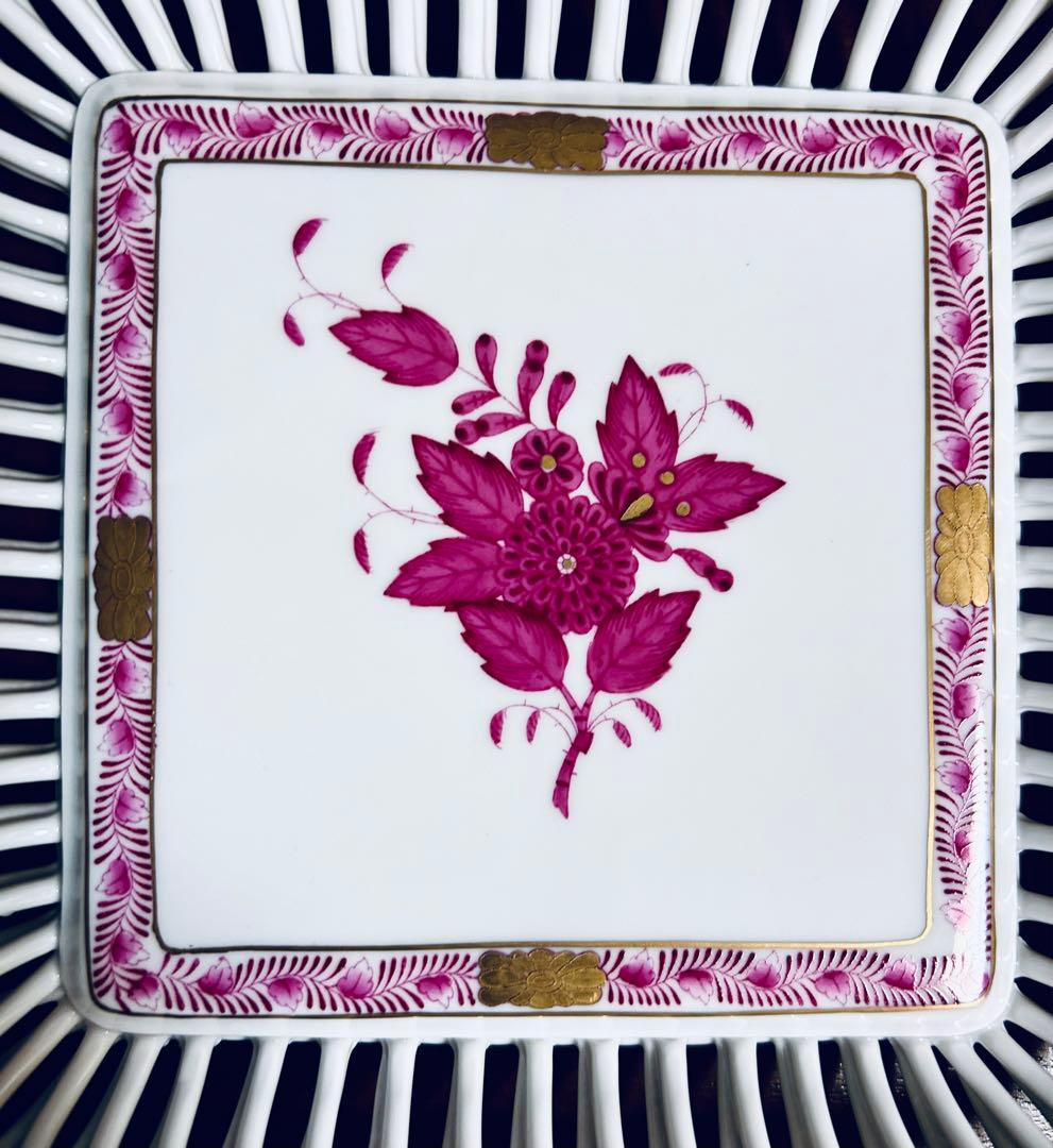 シ*ん様 ヘレンド　ヌードルワーク　スパゲッティワーク　透編　ヘレンド アポニー