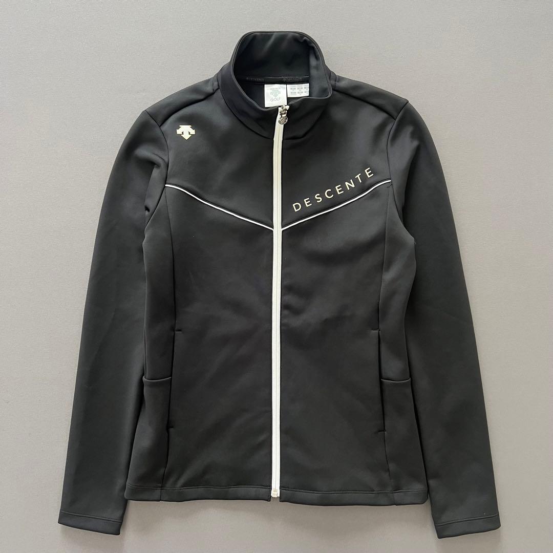 DESCENTE GOLF デサントゴルフ　ダンボールニット　ジャケット　ジップ