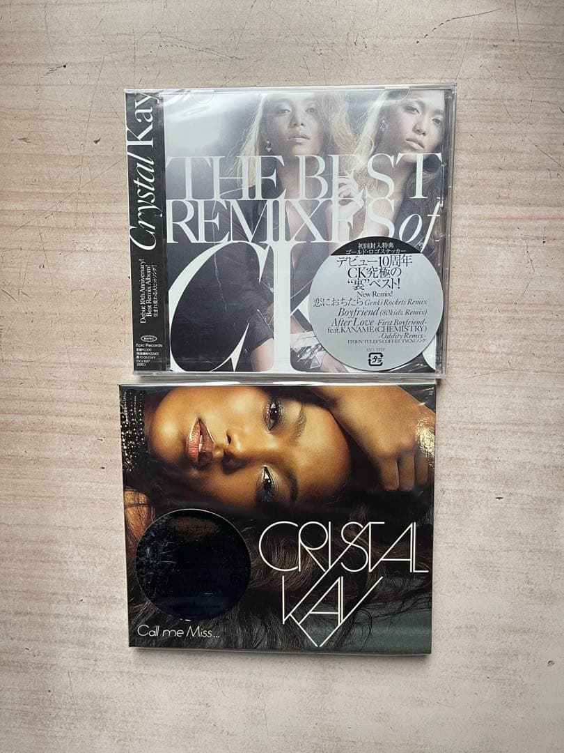 つじあやの④CRYSTAL KAY⑥大塚愛④の計CDアルバム14枚未開封品セット