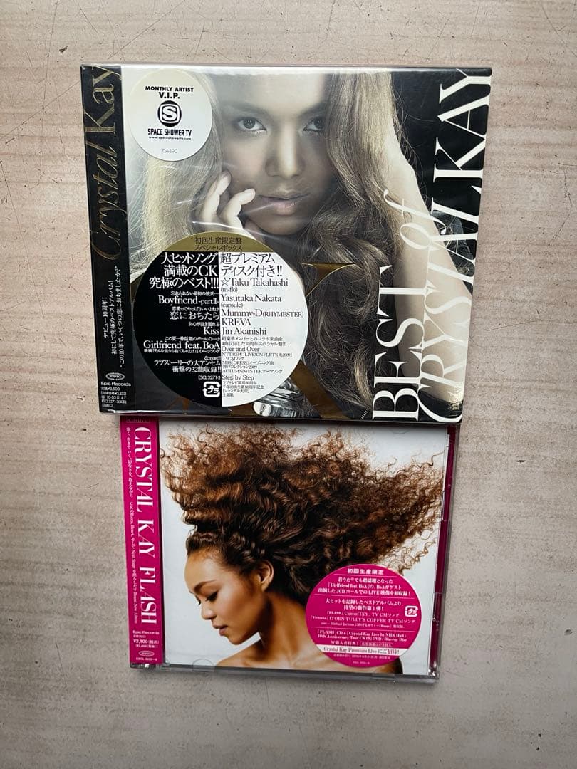つじあやの④CRYSTAL KAY⑥大塚愛④の計CDアルバム14枚未開封品セット