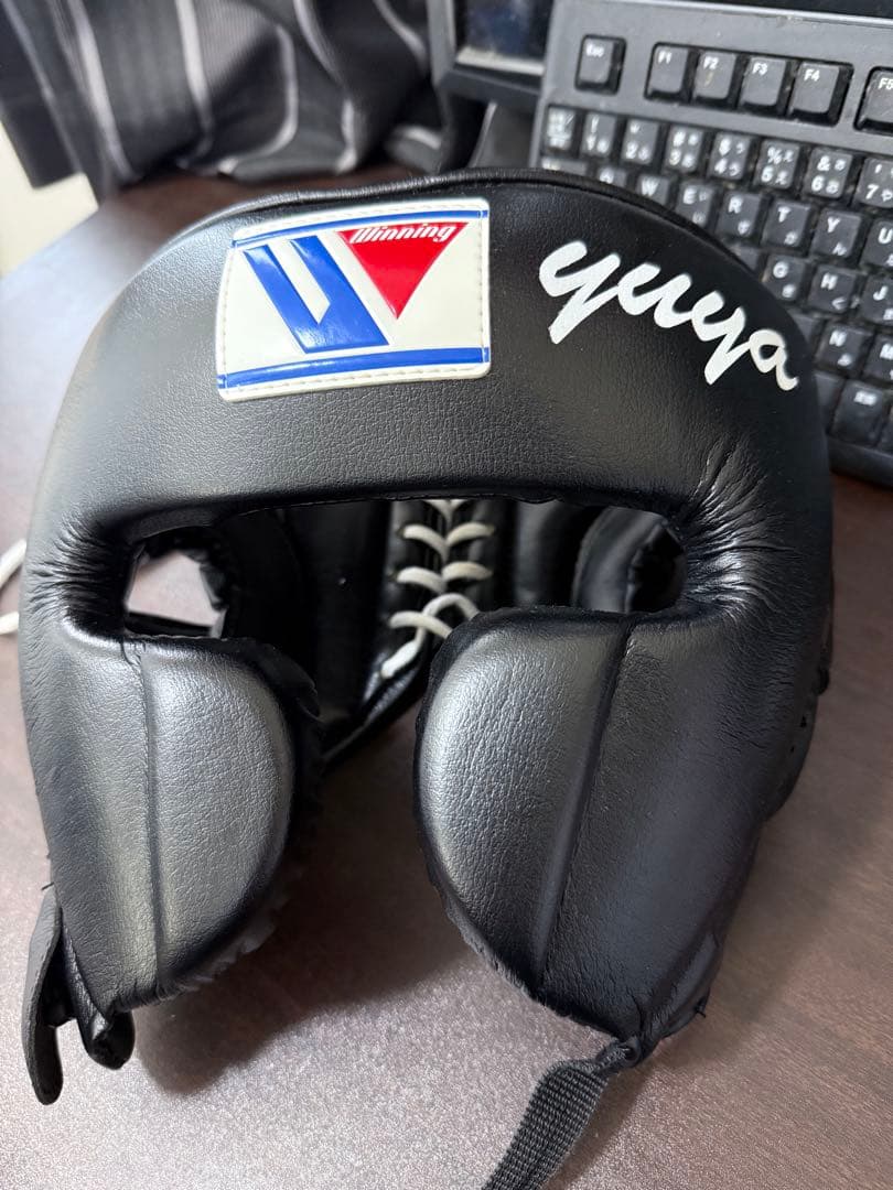 Winning ヘッドギア Lサイズ ブラック　美品