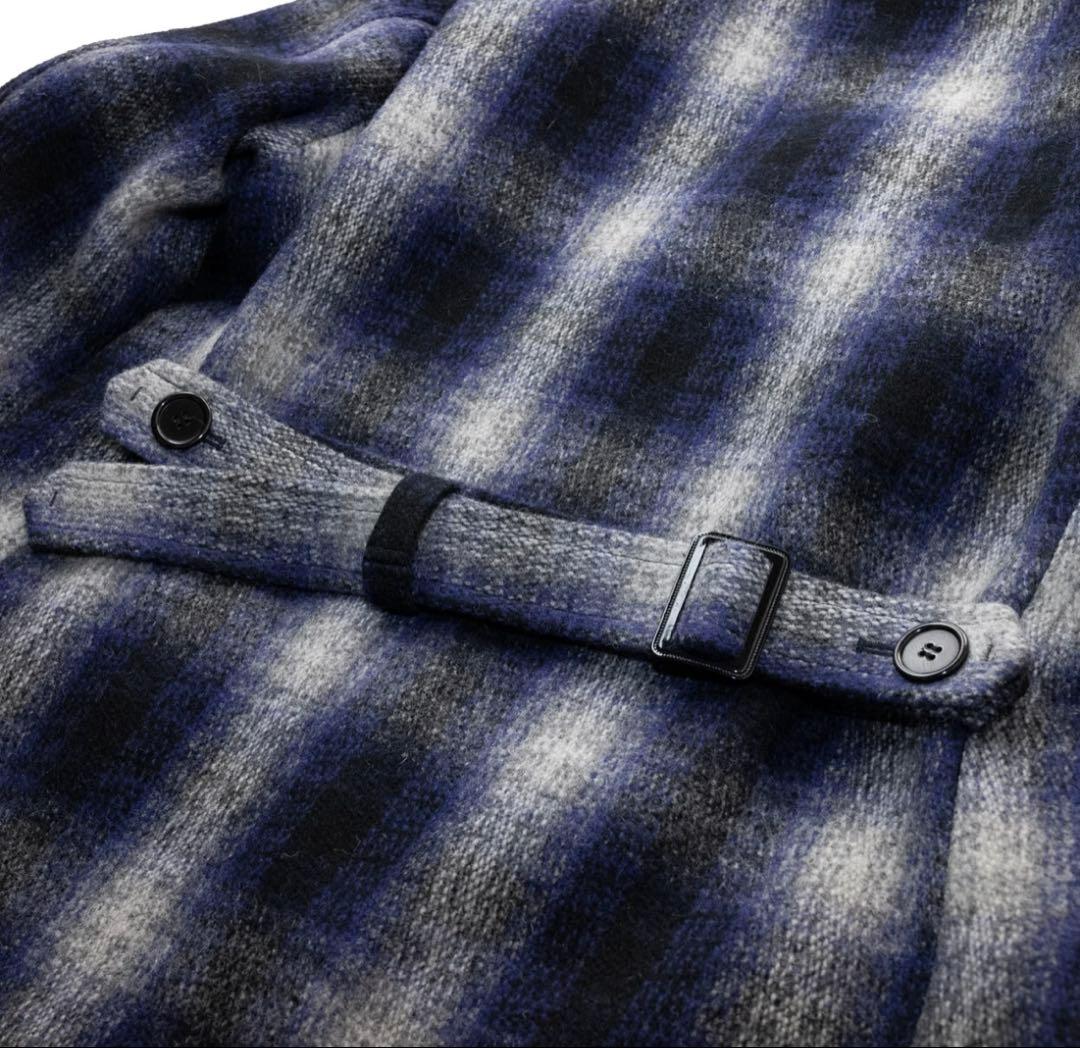 SUBCULTURE OMBRECHECK P-COAT / NAVYサイズ1