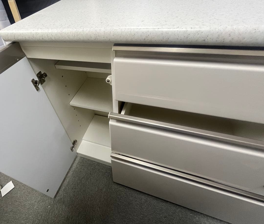 ホワイトキッチンカウンター 12,000円