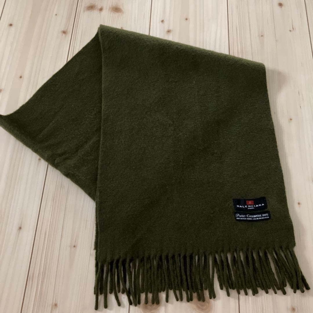 BALENCIAGA CASHMERE100% マフラー