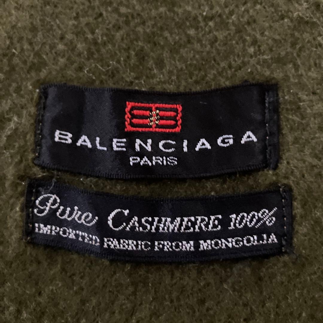 BALENCIAGA CASHMERE100% マフラー
