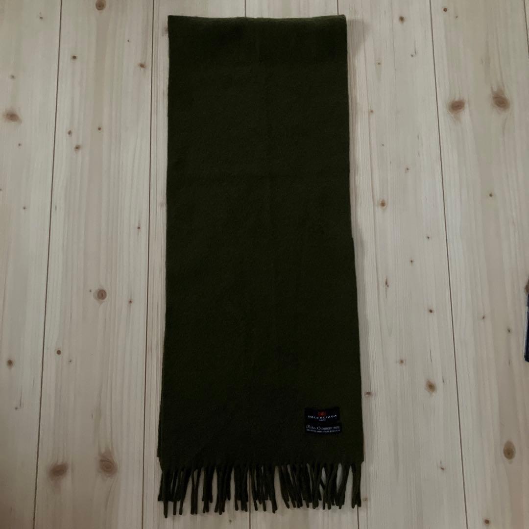 BALENCIAGA CASHMERE100% マフラー