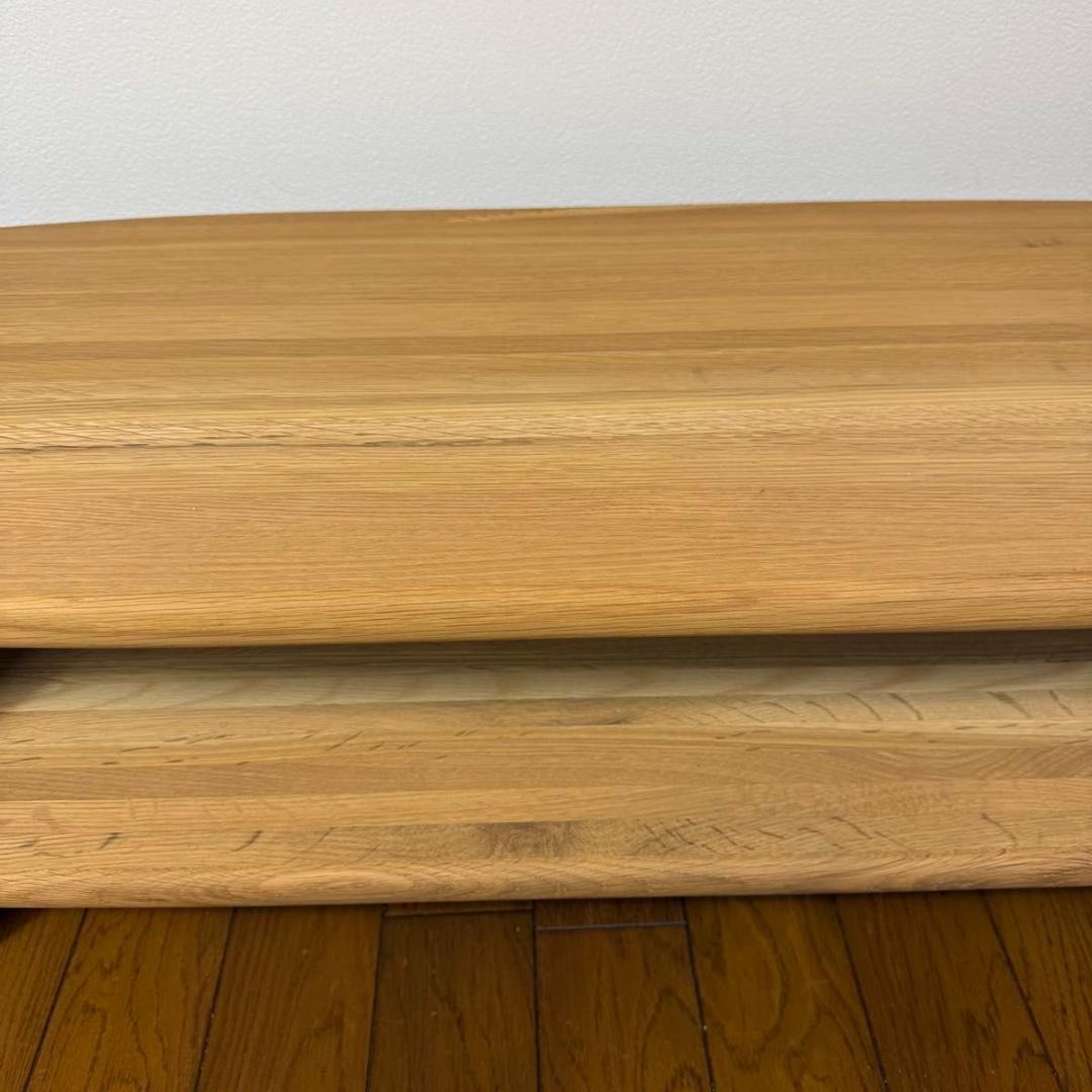 【美品】飛騨産業 キツツキ ビーチ材 ローボード ローテーブル 91232