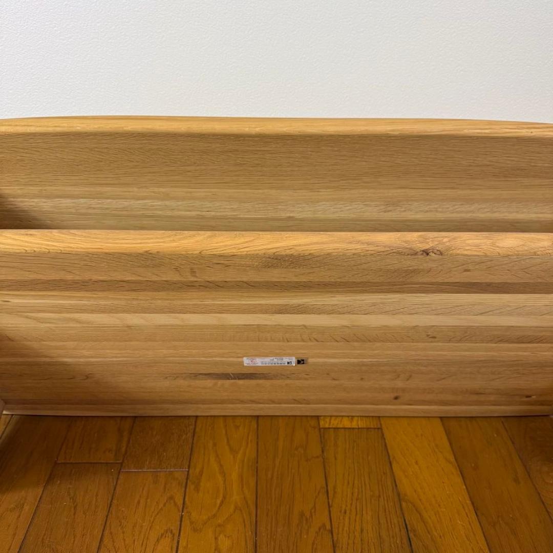 【美品】飛騨産業 キツツキ ビーチ材 ローボード ローテーブル 91232