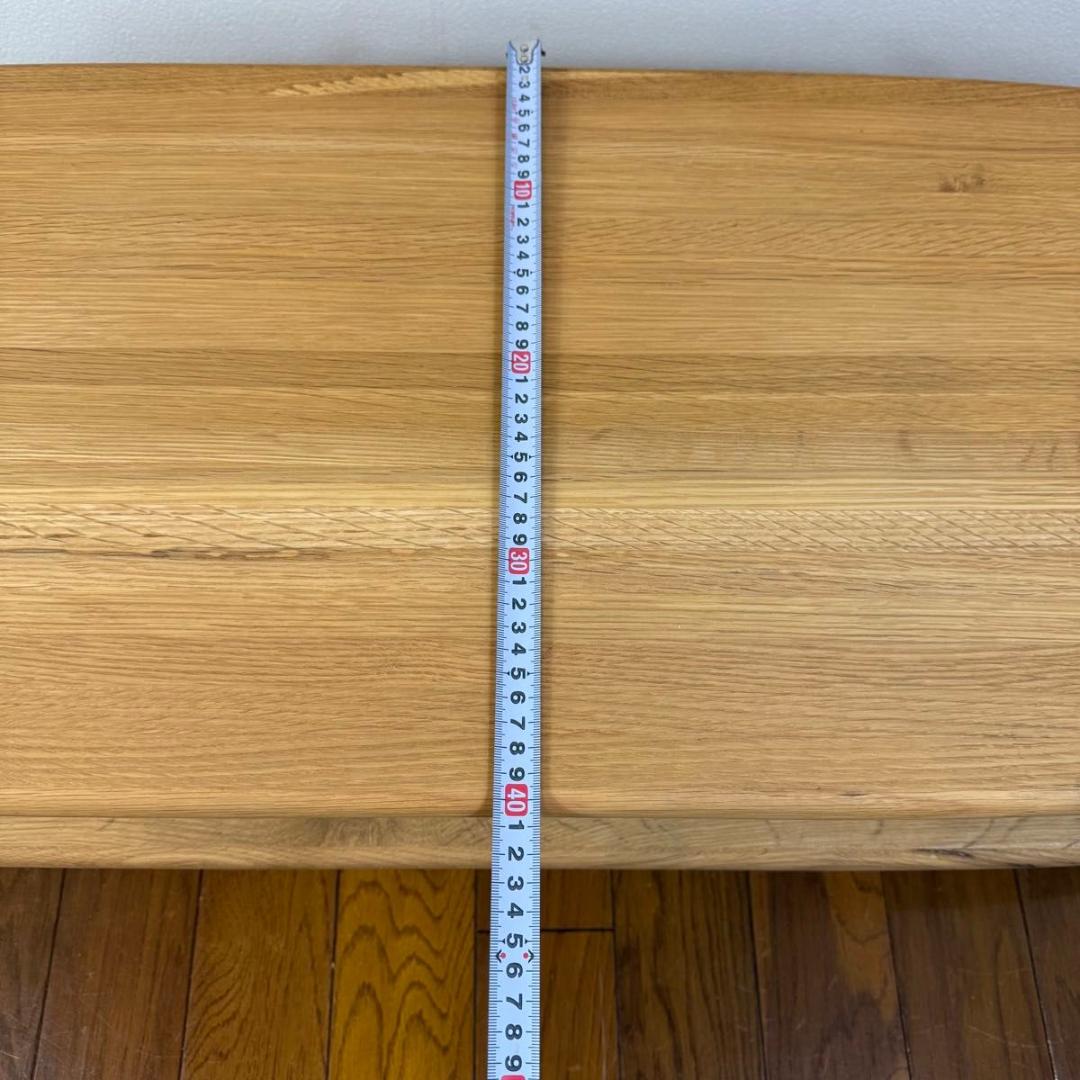 【美品】飛騨産業 キツツキ ビーチ材 ローボード ローテーブル 91232