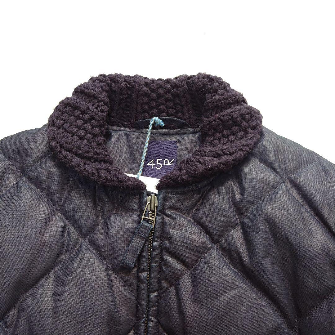 45R インディゴキルティングダウンコート 45rpm