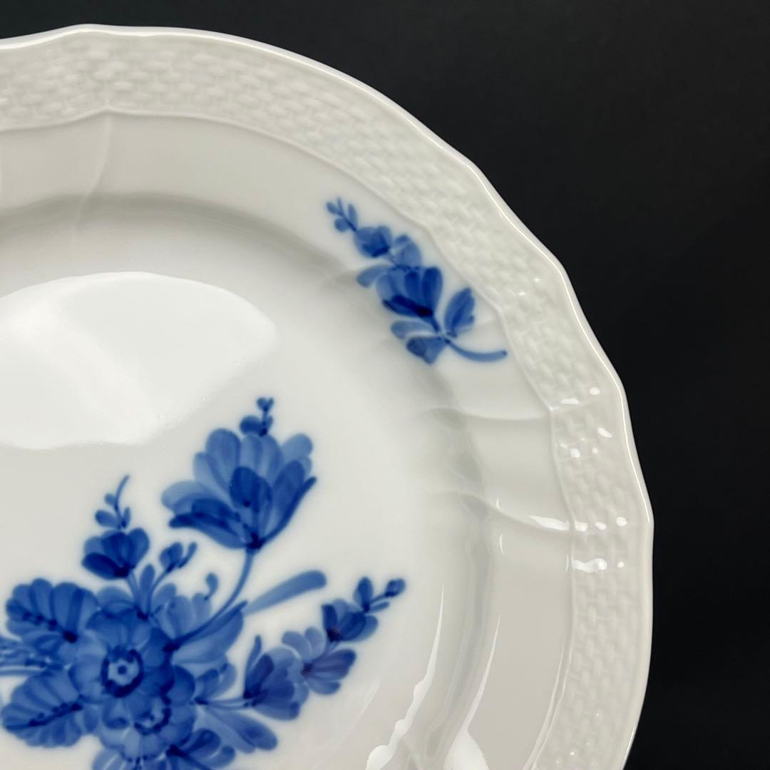 ロイヤルコペンハーゲン　ブルーフラワー　カーブ　20.5cm　プレート　2枚