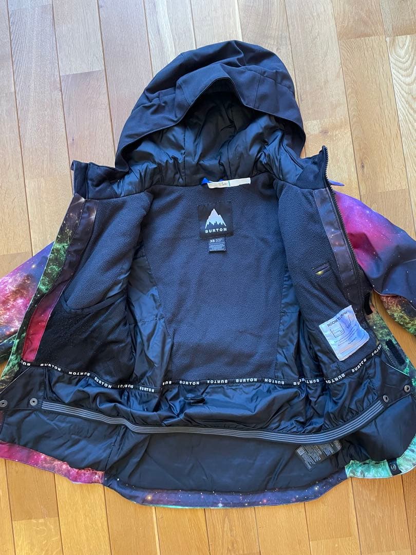 BURTON 宇宙柄 スノーボードウェアセット XS
