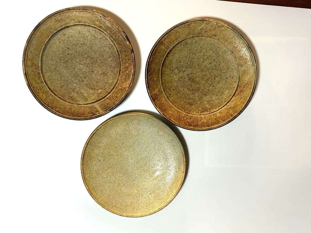 額賀章夫さん　大皿　3枚セット