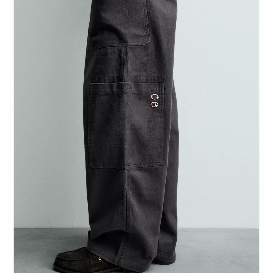 CHAMPION ® X ZARA ドローストリング カーゴ　デニム