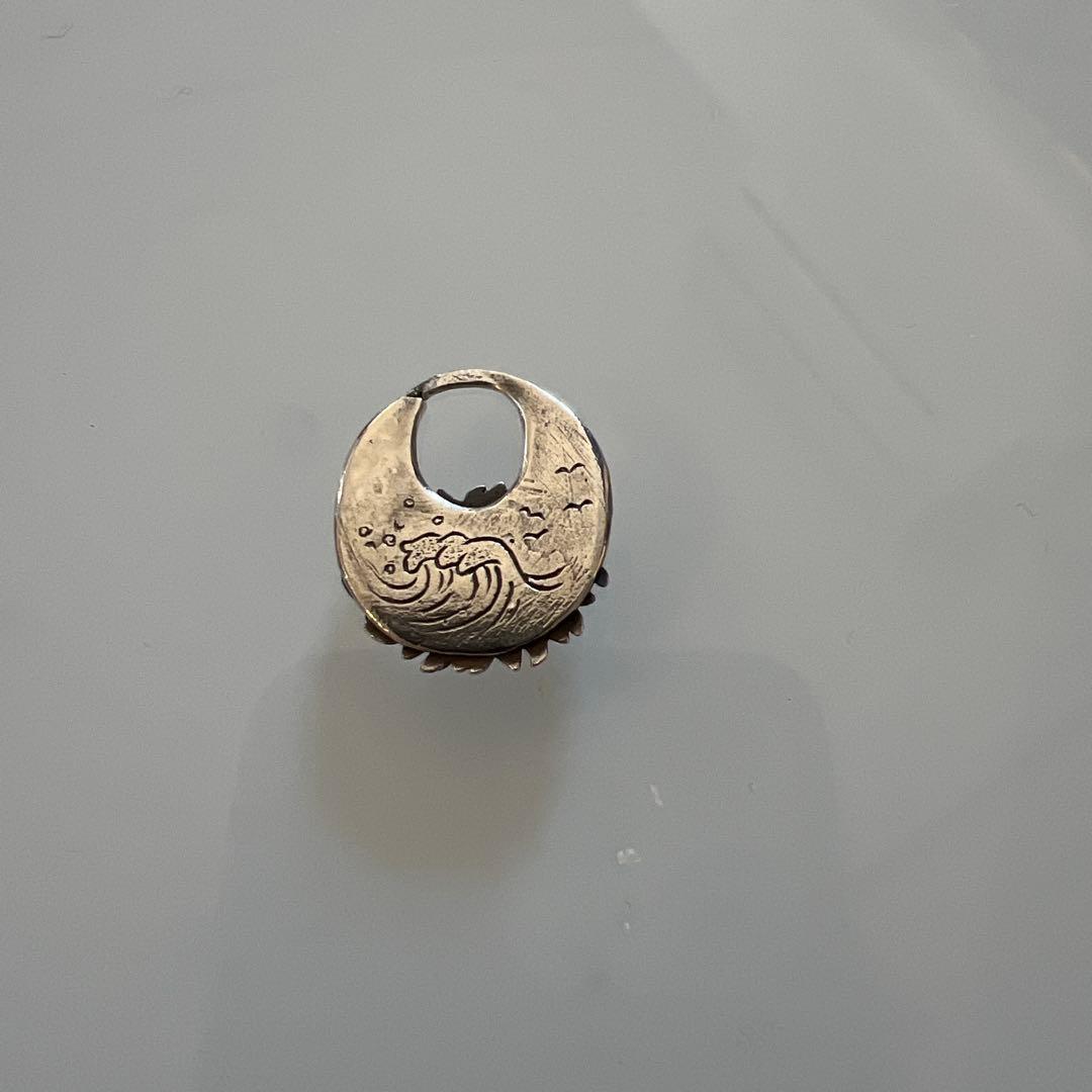 伊勢谷友介　シルバー 太陽モチーフ ピアス(片耳用)ビンゴブラザーズ　サーファ