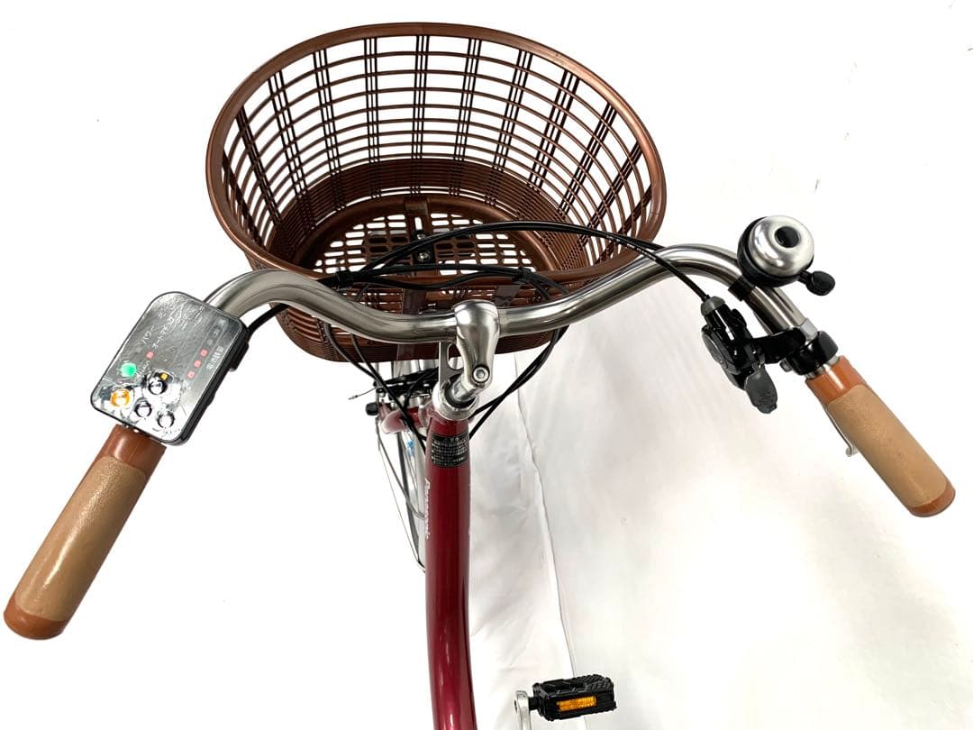 【即乘】送料無料 Panasonic 電動自転車6.6Ah長押し4点灯動作確認済