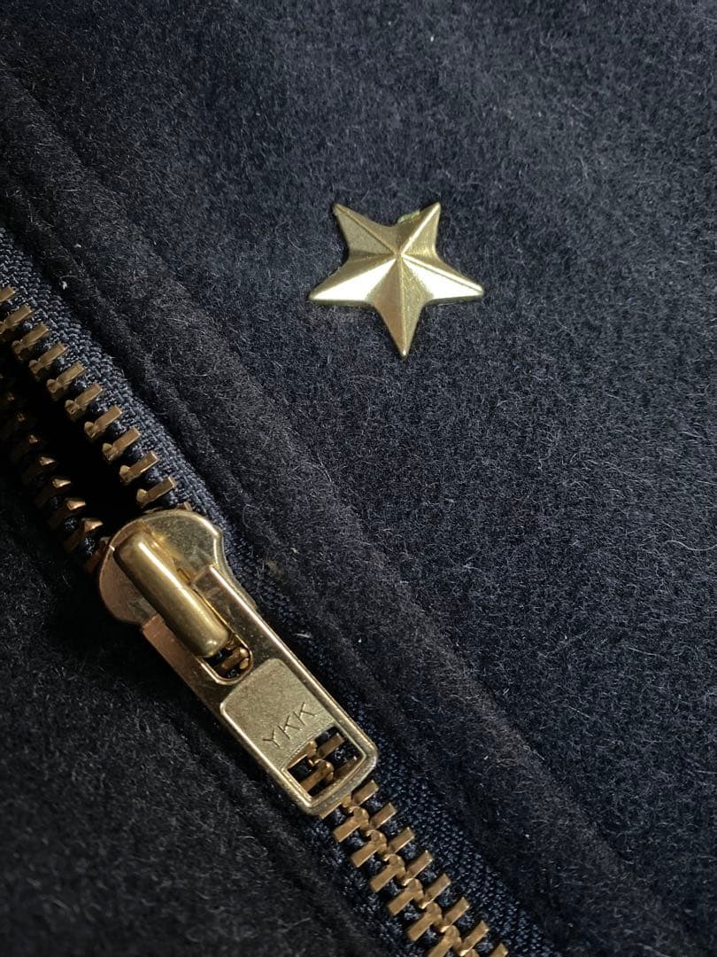 TENDERLOIN テンダーロイン01AW 星 スタッズ ウール Pコート