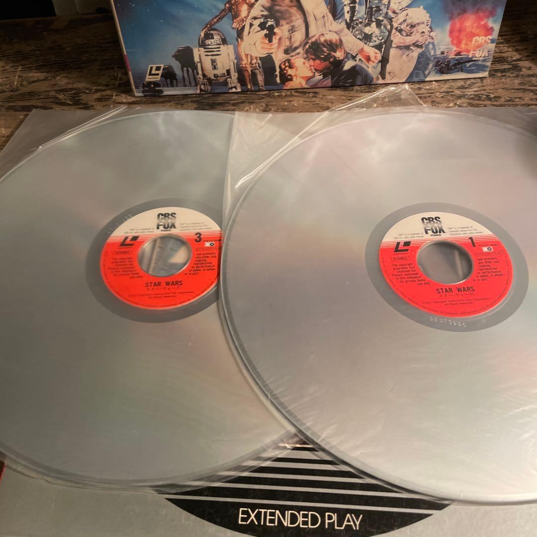 スター・ウォーズ LD 3枚セット 新たなる希望帝国の逆襲ジェダイの帰還