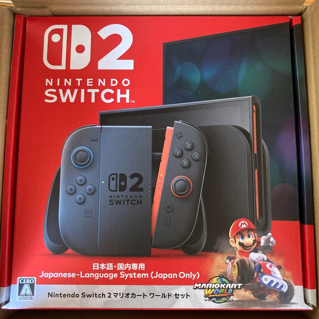 新品未開封　Nintendo Switch2 マリオカートワールドセット