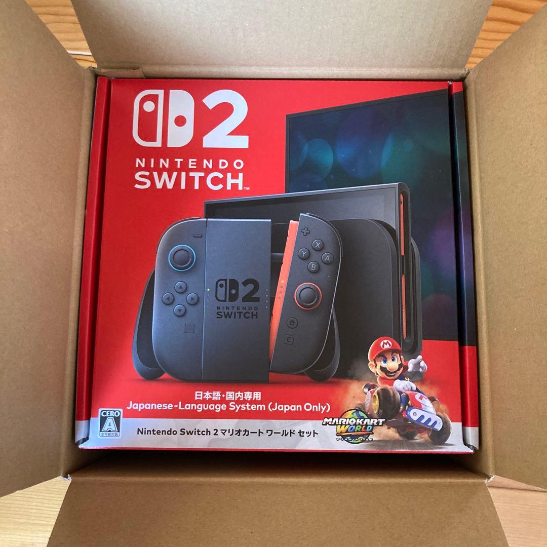 新品未開封　Nintendo Switch2 マリオカートワールドセット