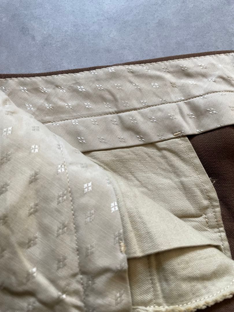 50s ウールギャバジン スラックス