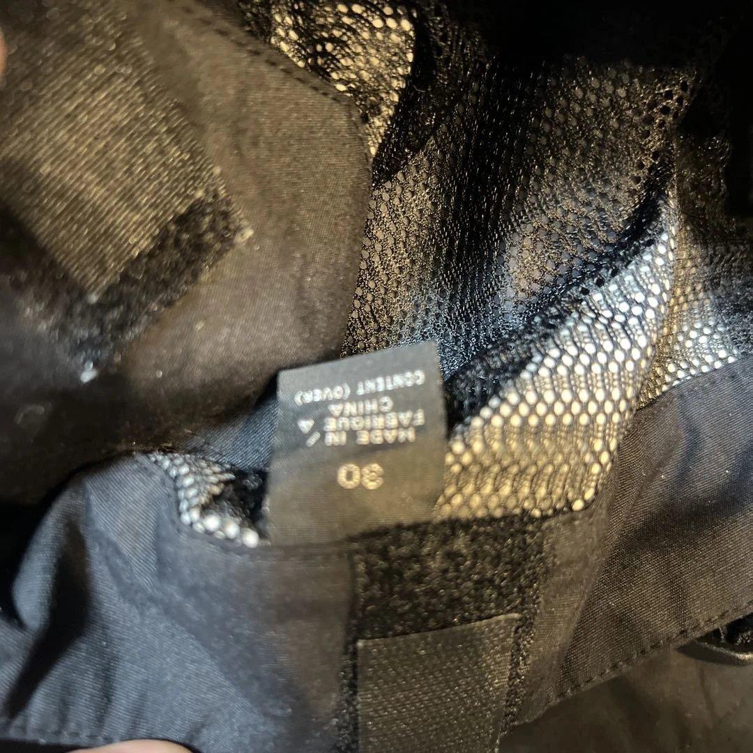 ☆patagonia パタゴニア 黒 サスペンダー付き スノーパンツ☆M 30