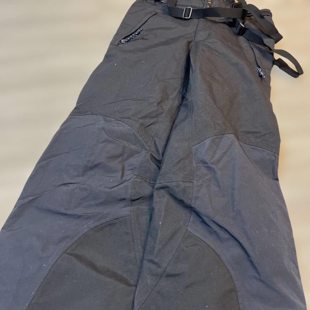 ☆patagonia パタゴニア 黒 サスペンダー付き スノーパンツ☆M 30