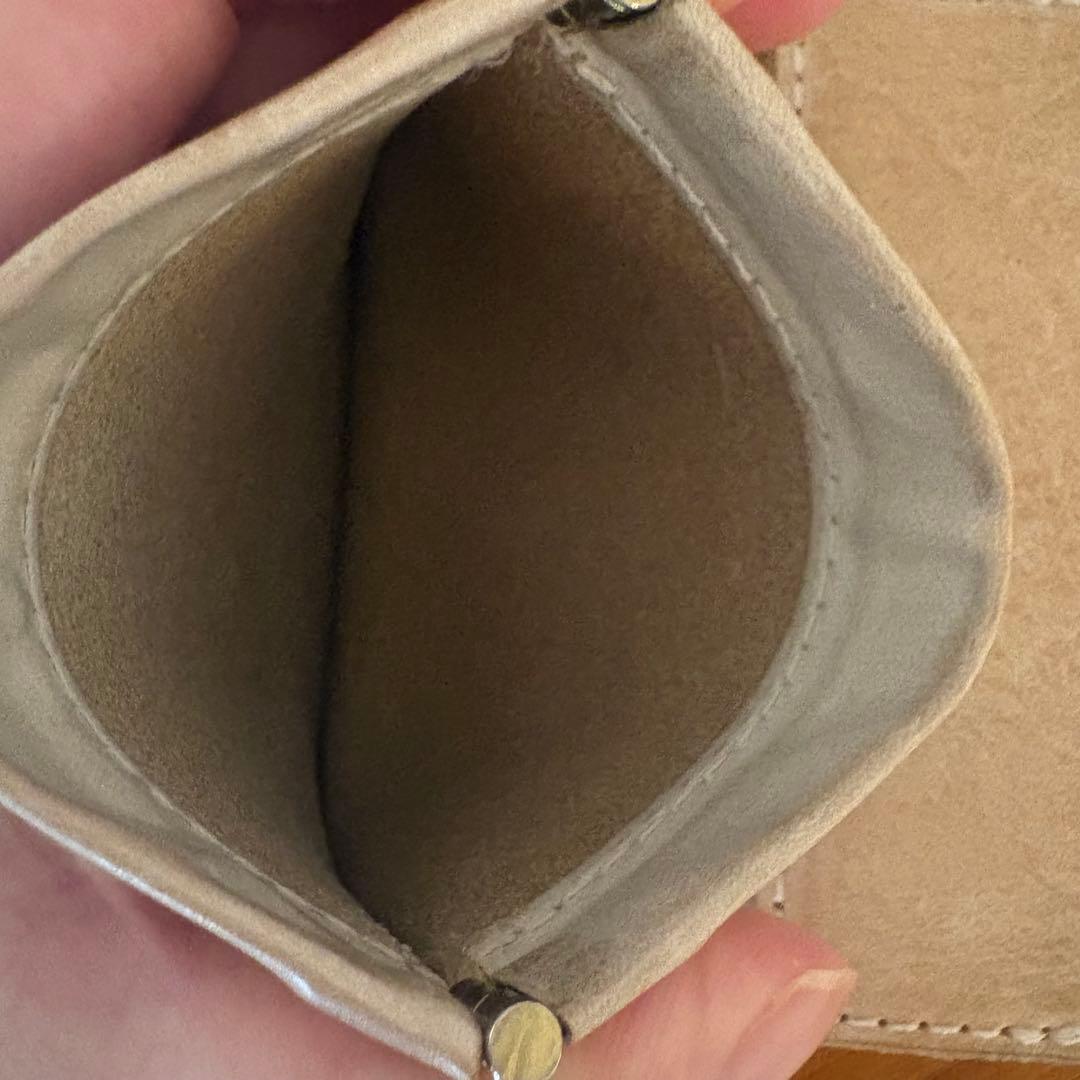 巾着付　Hender Scheme / clasp wallet / ivory