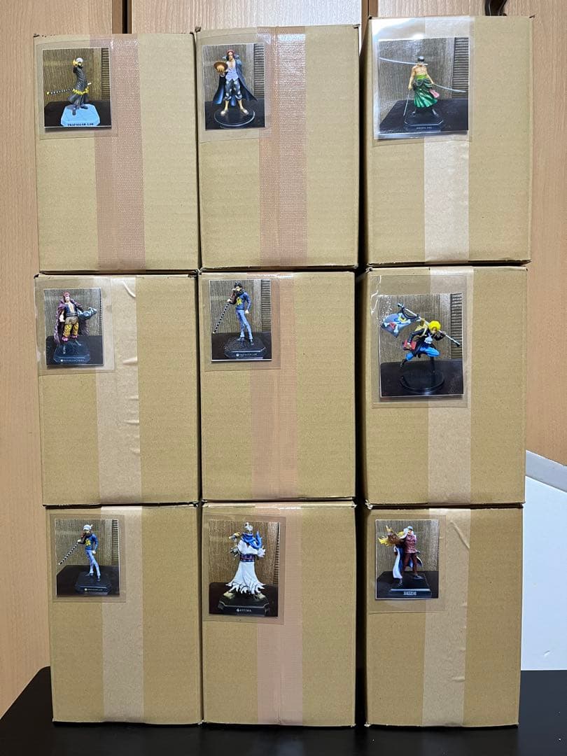 一番くじ　ワンピース一　フィギュア9体セット