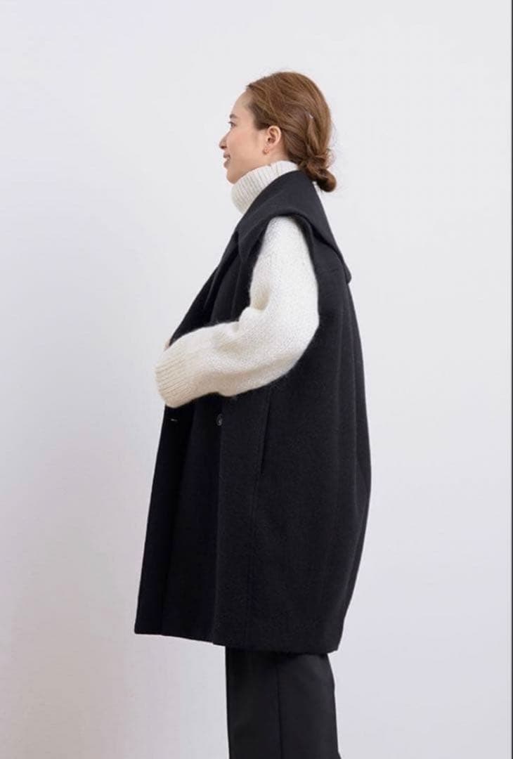 yori ヨリ ポコポコビッグカラージレ 36 新品