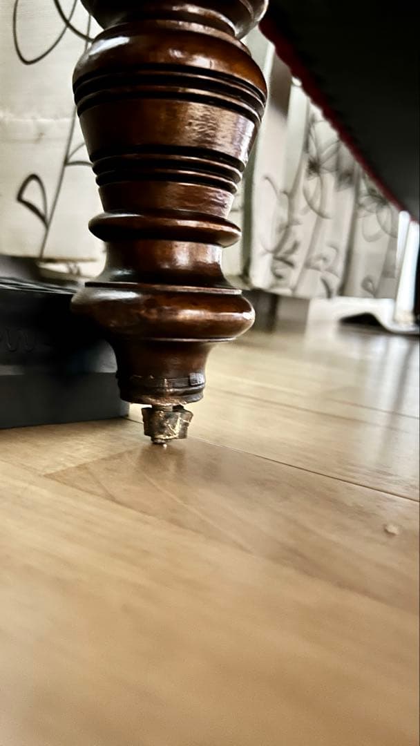 イギリス 1910年頃 シェーズロング アンティーク 張替済 長椅子