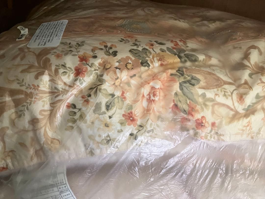 羽毛布団　掛け布団　ホワイトグースダウン　未使用保管品　シングル