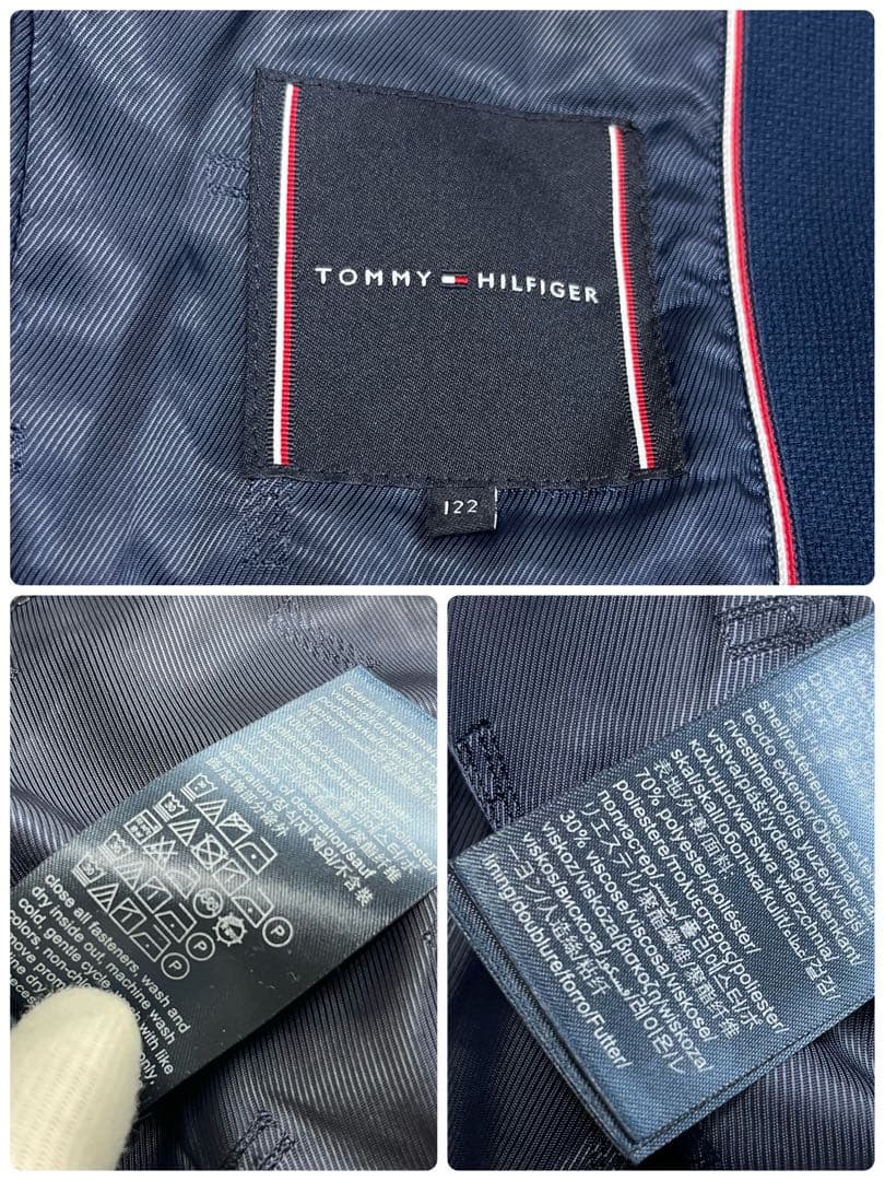 トミーヒルフィガー　キッズ　セットアップ　ネクタイ　サスペンダー　スーツ　入学式